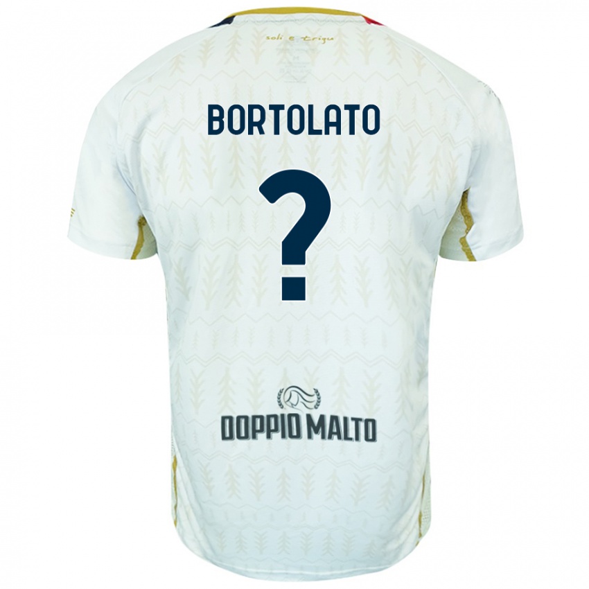 Niño Camiseta Filippo Bortolato #0 Blanco 2ª Equipación 2024/25 La Camisa Chile