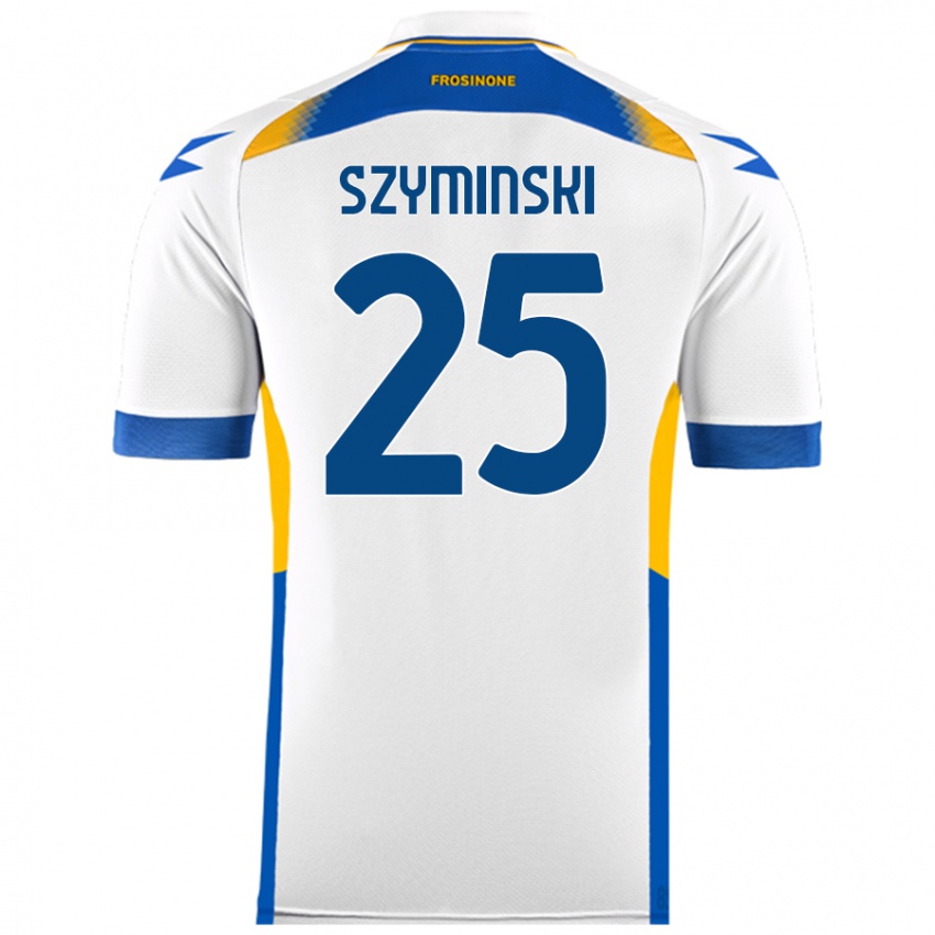 Niño Camiseta Przemyslaw Szyminski #25 Blanco 2ª Equipación 2024/25 La Camisa Chile