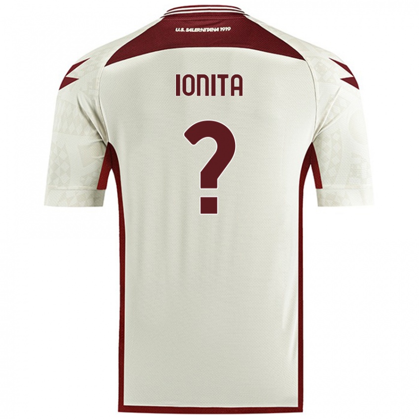 Niño Camiseta Ștefan Ioniță #0 Color Crema 2ª Equipación 2024/25 La Camisa Chile