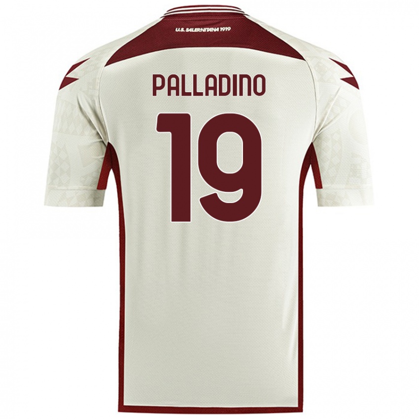 Niño Camiseta Alfonso Palladino #19 Color Crema 2ª Equipación 2024/25 La Camisa Chile