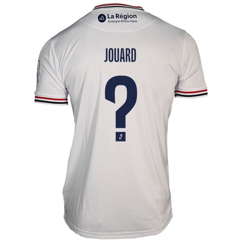 Niño Camiseta Dylan Jouard #0 Blanco 2ª Equipación 2024/25 La Camisa Chile