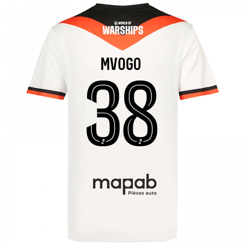 Niño Camiseta Yvon Mvogo #38 Blanco 2ª Equipación 2024/25 La Camisa Chile