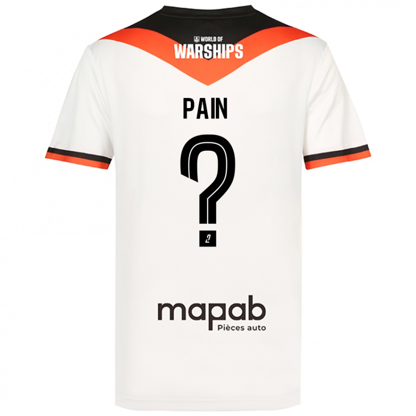 Niño Camiseta Ilan Pain #0 Blanco 2ª Equipación 2024/25 La Camisa Chile