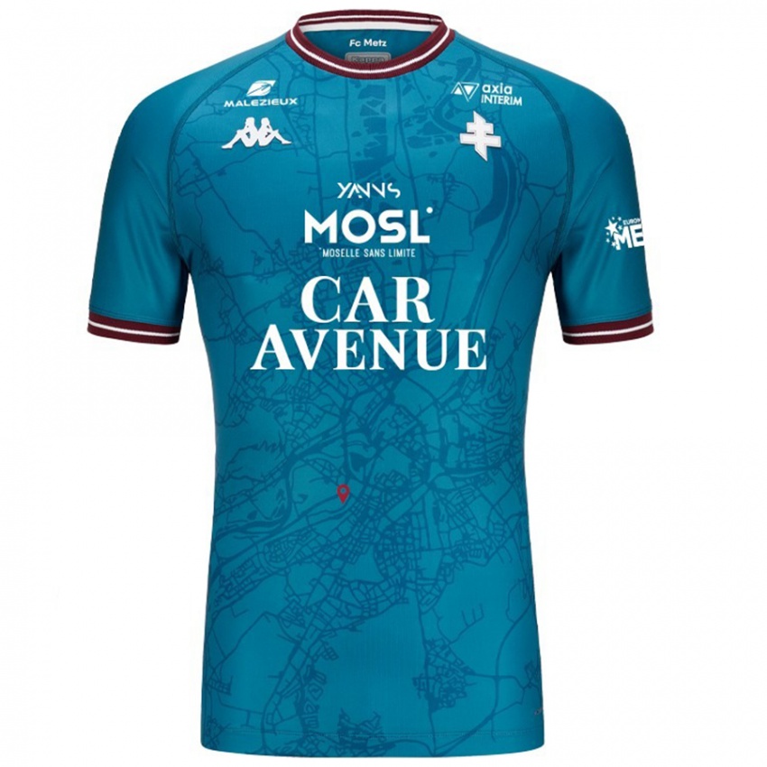 Niño Camiseta Albin Demouchy #0 Azul Petróleo 2ª Equipación 2024/25 La Camisa Chile