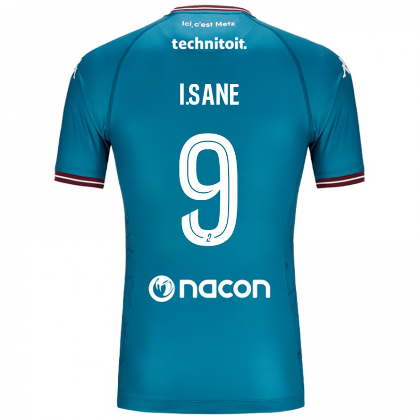 Niño Camiseta Ibou Sané #9 Azul Petróleo 2ª Equipación 2024/25 La Camisa Chile