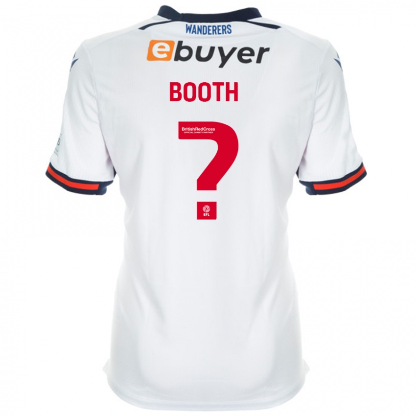 Hombre Camiseta Grace Booth #0 Blanco 1ª Equipación 2024/25 La Camisa Chile