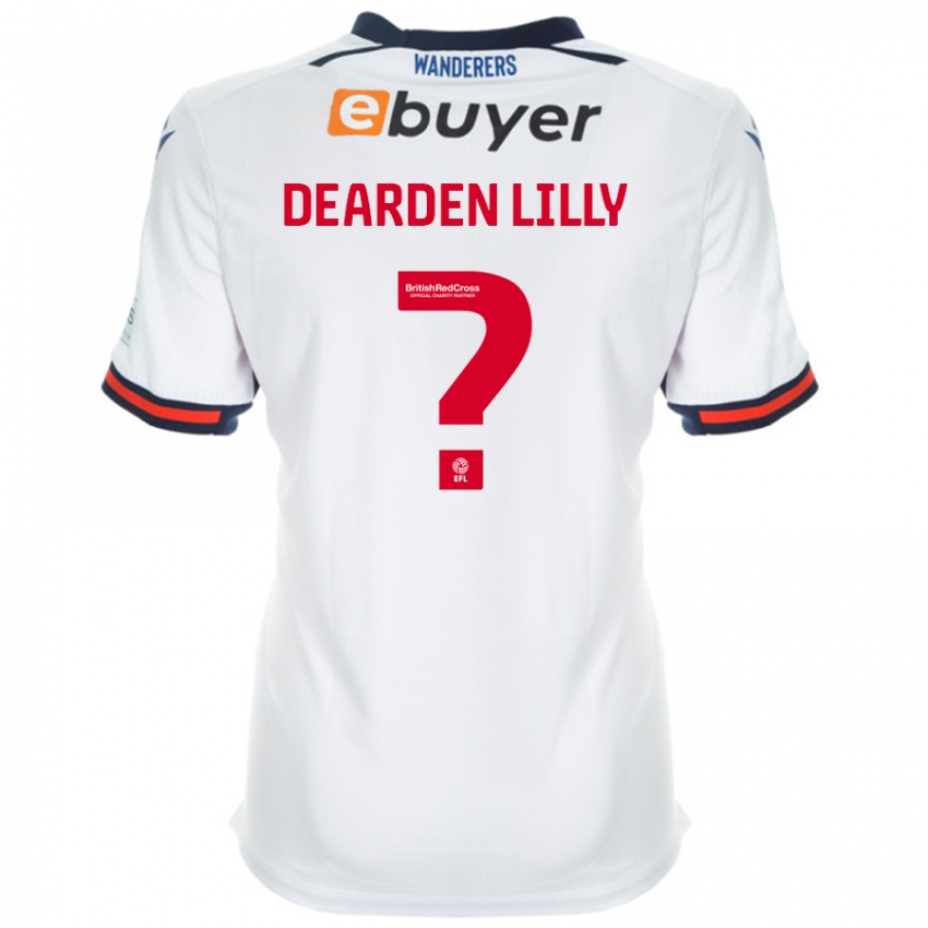 Hombre Camiseta Jessica Dearden-Lilly #0 Blanco 1ª Equipación 2024/25 La Camisa Chile