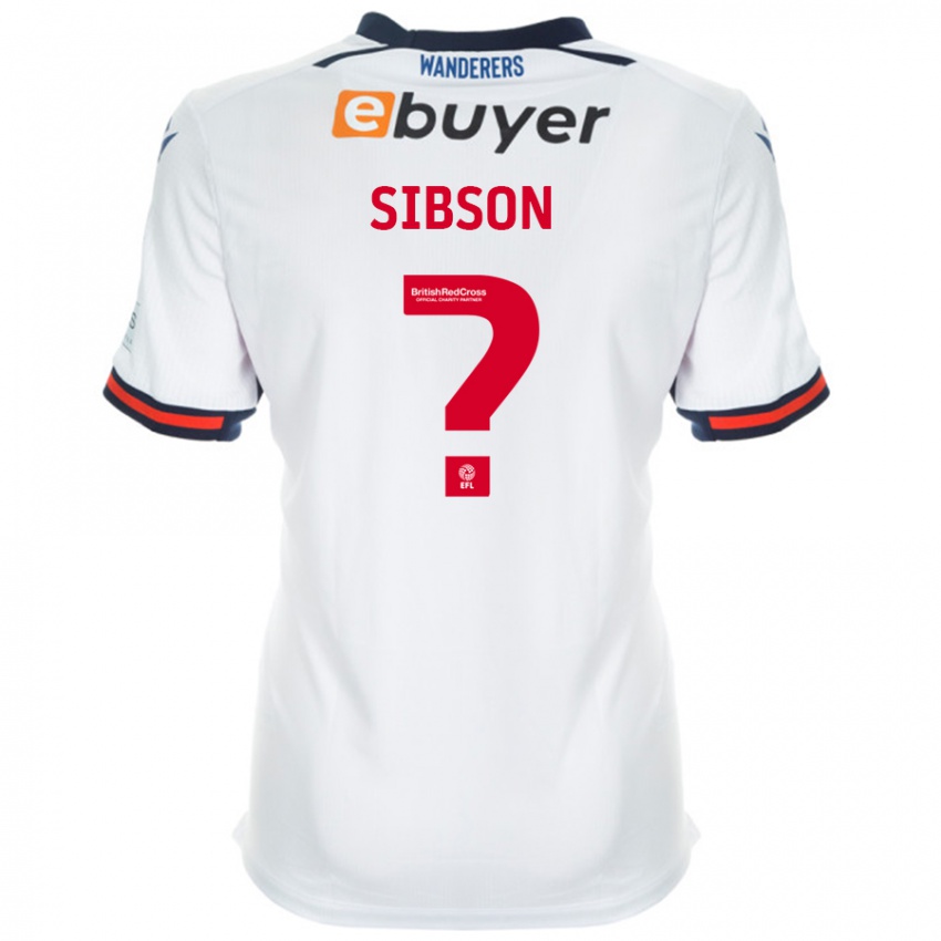 Hombre Camiseta Holly Sibson #0 Blanco 1ª Equipación 2024/25 La Camisa Chile