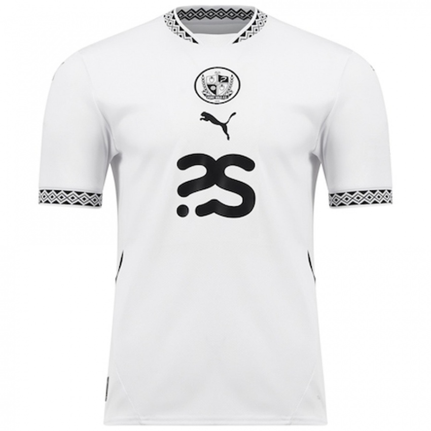 Hombre Camiseta Dan Jones #3 Blanco 1ª Equipación 2024/25 La Camisa Chile