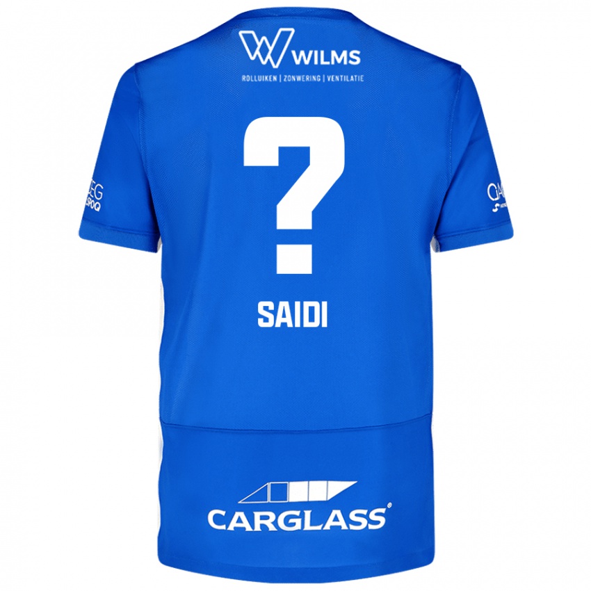 Hombre Camiseta Assil Saidi #0 Azul 1ª Equipación 2024/25 La Camisa Chile