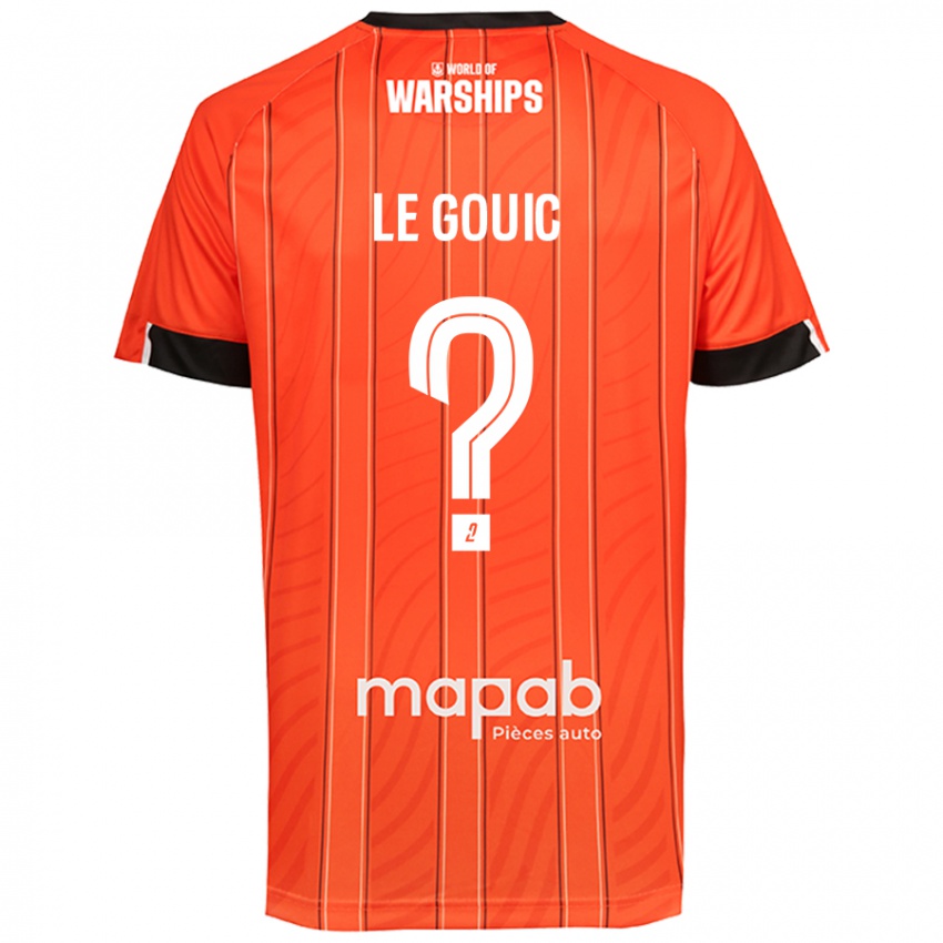 Hombre Camiseta Bryan Le Gouic #0 Naranja 1ª Equipación 2024/25 La Camisa Chile