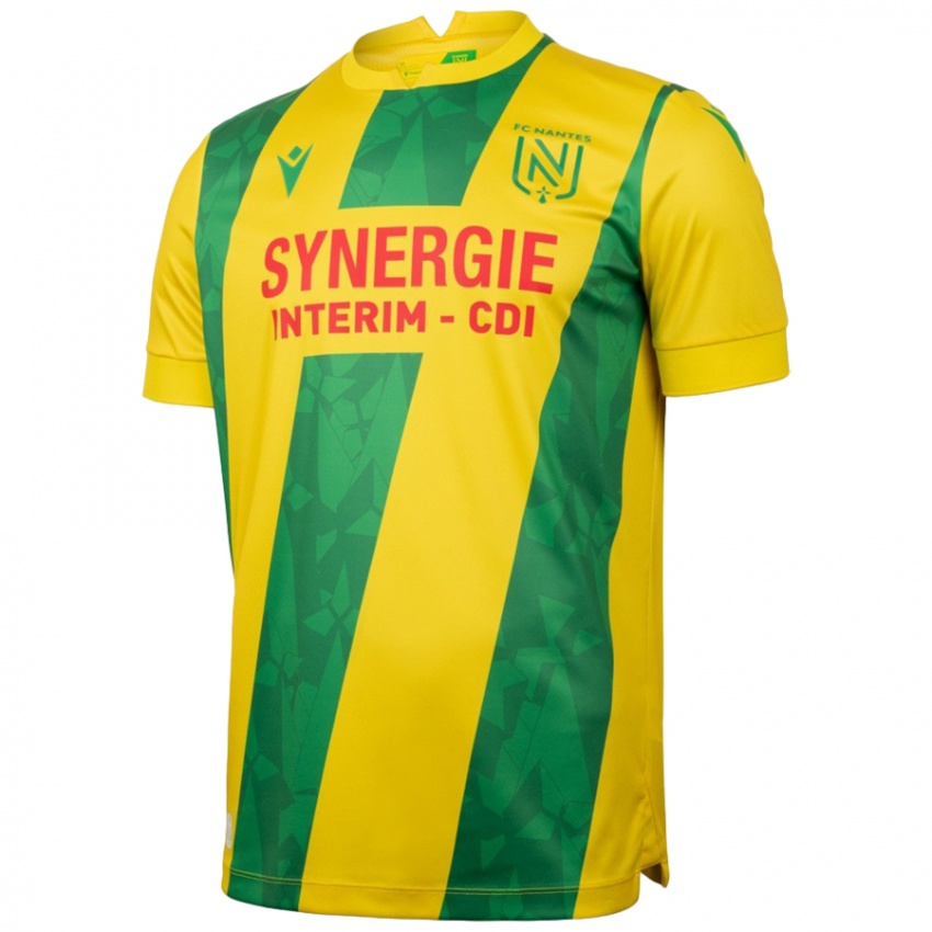 Hombre Camiseta Aboubacar Camara #11 Amarillo Verde 1ª Equipación 2024/25 La Camisa Chile