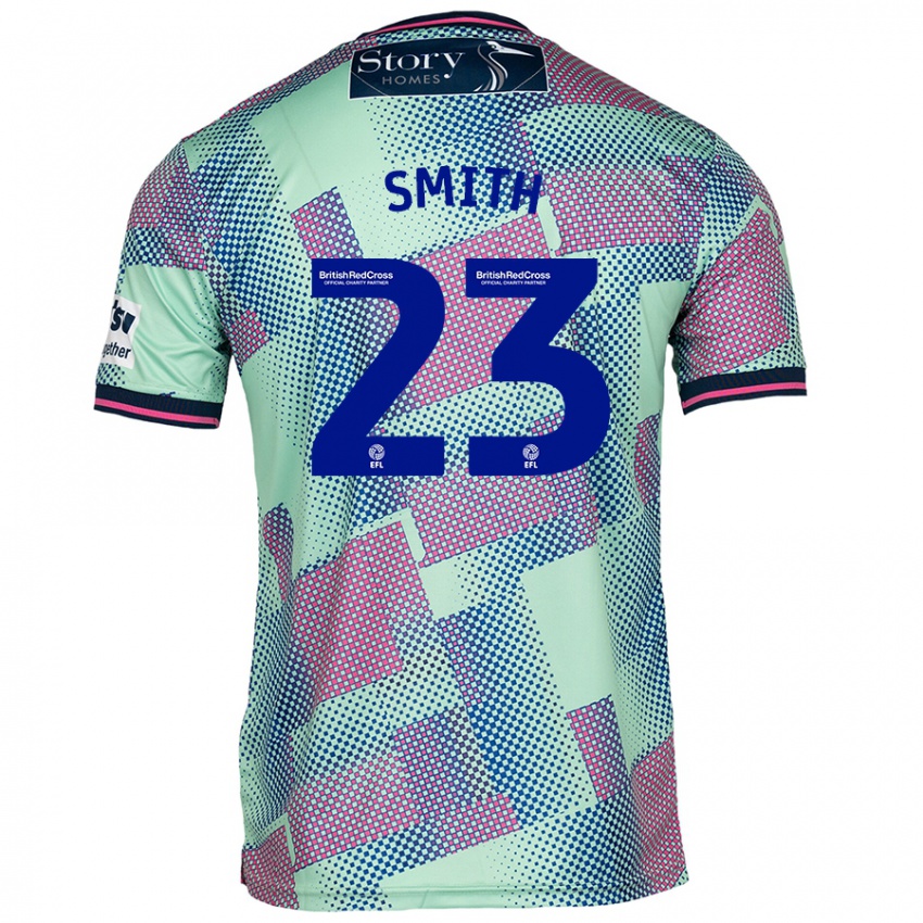 Hombre Camiseta Jude Smith #23 Verde 2ª Equipación 2024/25 La Camisa Chile