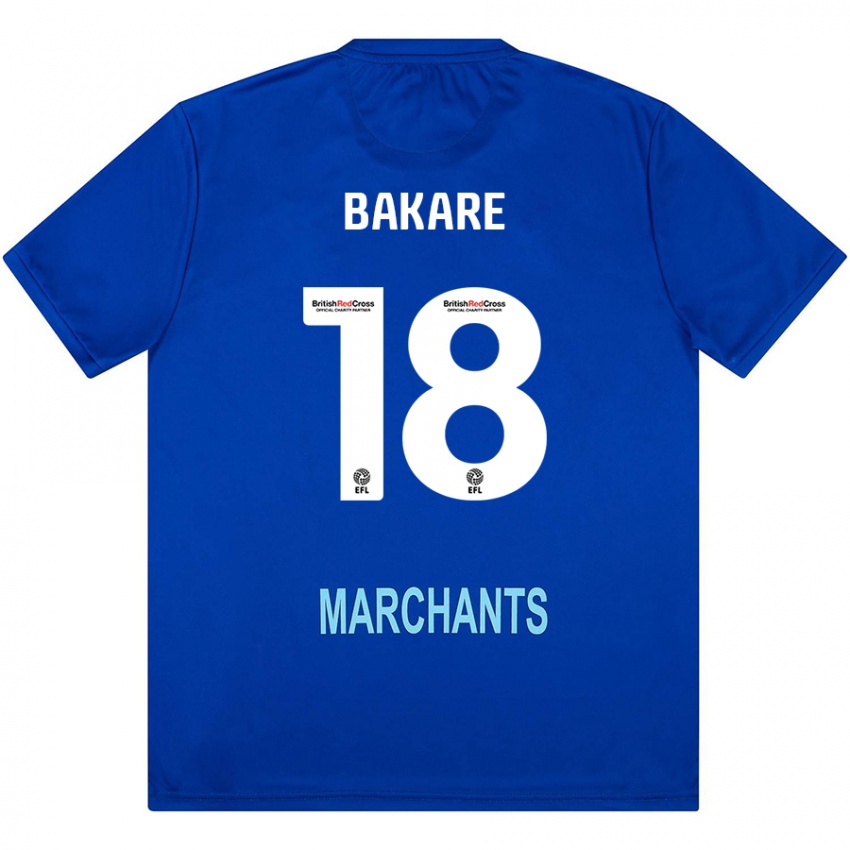 Hombre Camiseta Ibrahim Bakare #18 Verde 2ª Equipación 2024/25 La Camisa Chile