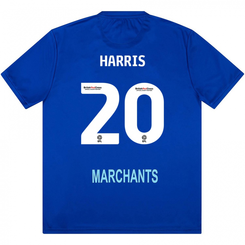 Hombre Camiseta Max Harris #20 Verde 2ª Equipación 2024/25 La Camisa Chile