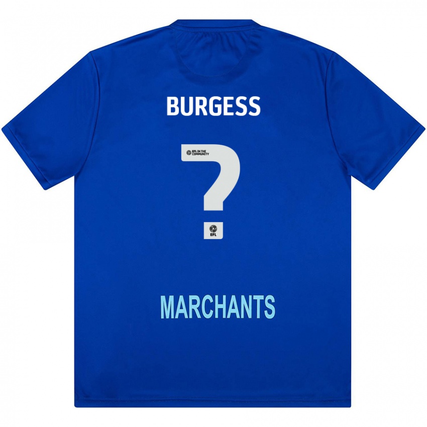 Hombre Camiseta Bradley Burgess #0 Verde 2ª Equipación 2024/25 La Camisa Chile