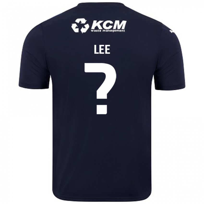 Hombre Camiseta Cohen Lee #0 Azul Marino 2ª Equipación 2024/25 La Camisa Chile