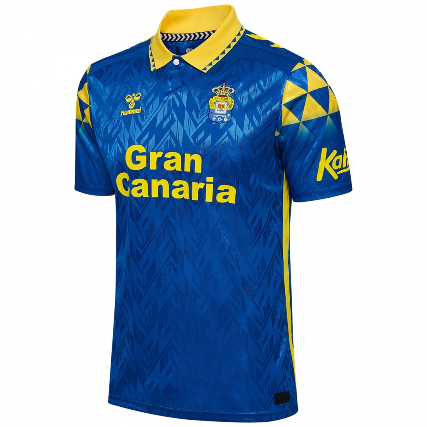 Hombre Camiseta Adnan Januzaj #0 Azul Amarillo 2ª Equipación 2024/25 La Camisa Chile