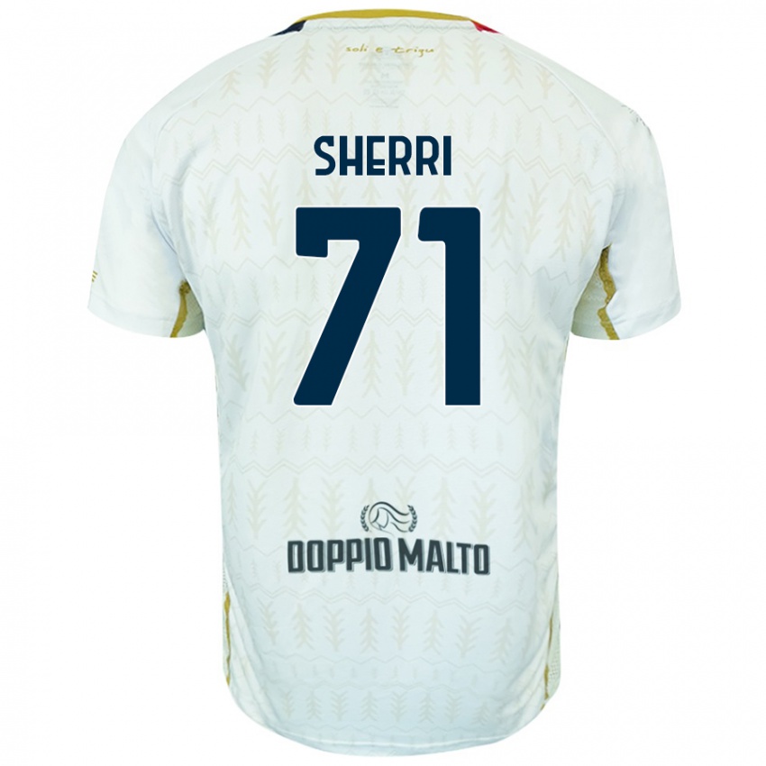 Hombre Camiseta Alen Sherri #71 Blanco 2ª Equipación 2024/25 La Camisa Chile