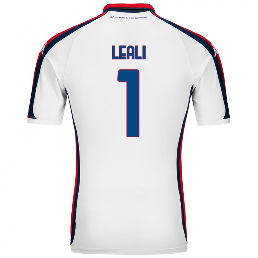 Hombre Camiseta Nicola Leali #1 Blanco 2ª Equipación 2024/25 La Camisa Chile