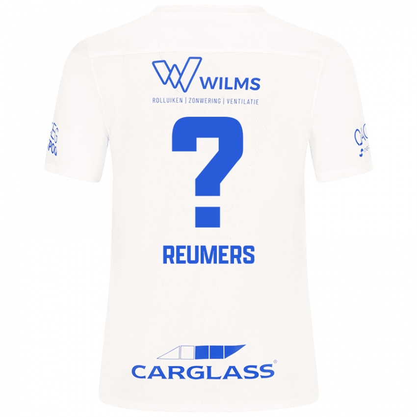 Hombre Camiseta Alexander Reumers #0 Blanco 2ª Equipación 2024/25 La Camisa Chile