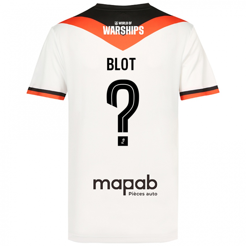 Hombre Camiseta Enzo Blot #0 Blanco 2ª Equipación 2024/25 La Camisa Chile