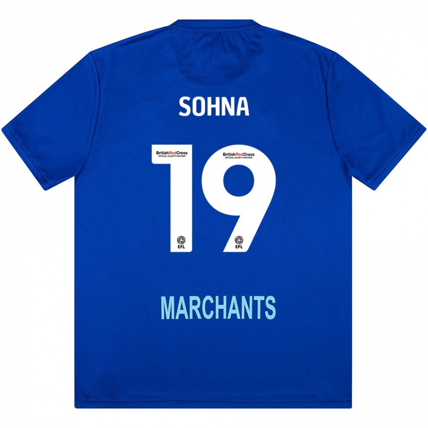 Mujer Camiseta Harrison Sohna #19 Verde 2ª Equipación 2024/25 La Camisa Chile