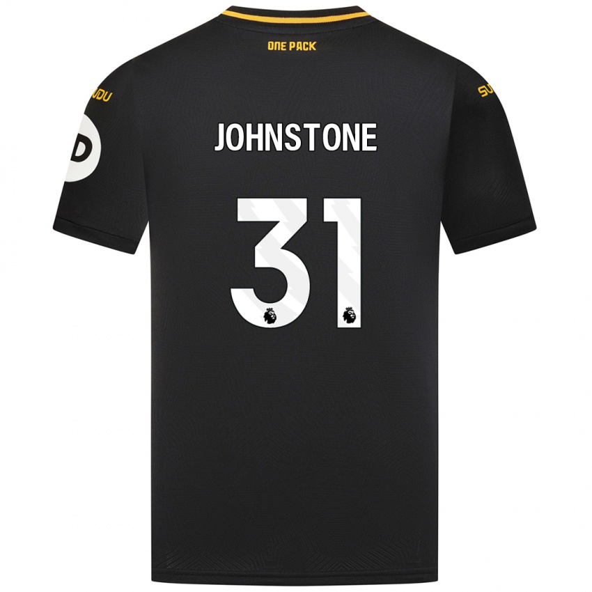 Mujer Camiseta Sam Johnstone #31 Negro 2ª Equipación 2024/25 La Camisa Chile