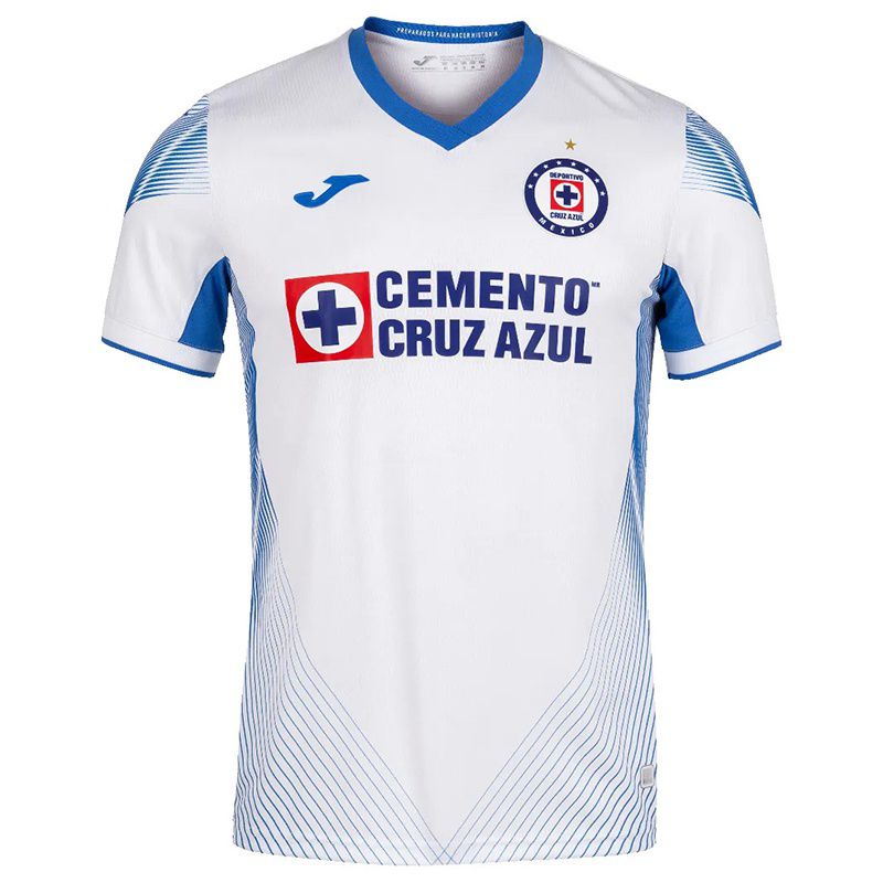 Mujer Camiseta Alejandro Pelaez #83 Blanco 2ª Equipación 2021/22 La Camisa Chile