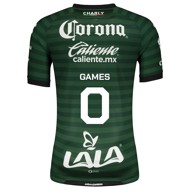 Mujer Camiseta Edgar Games #0 Blanco Verde 2ª Equipación 2021/22 La Camisa Chile
