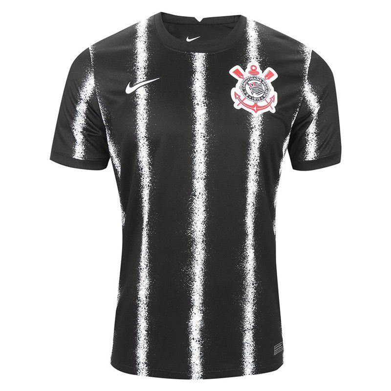 Mujer Camiseta Leo Santos #13 Negro 2ª Equipación 2021/22 La Camisa Chile